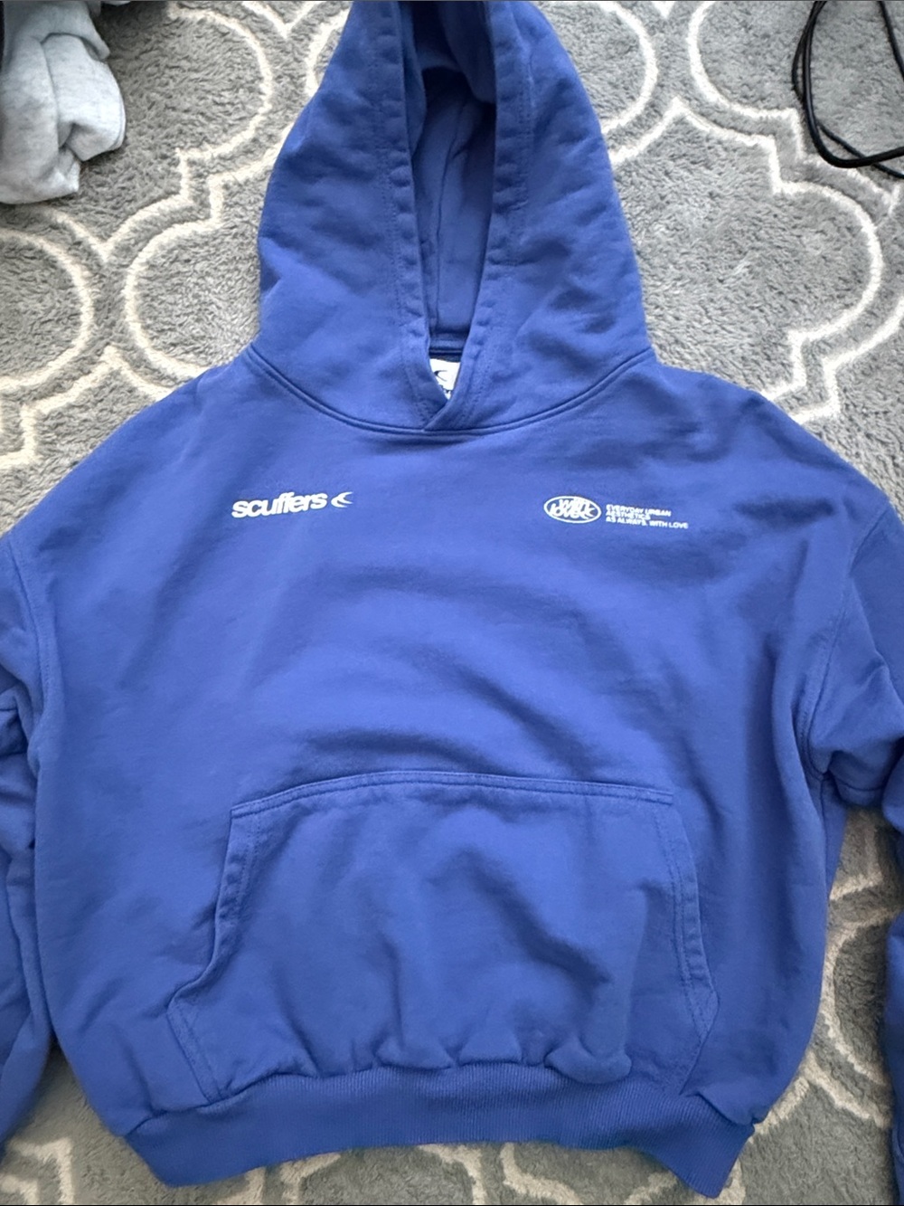 Scuffers Logo Hoodie With Love